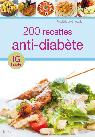 Couv 200 recettes anti-diabète