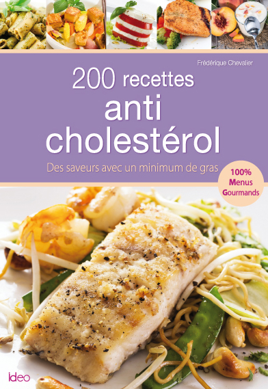 Couv 200 recettes anti-cholestérol