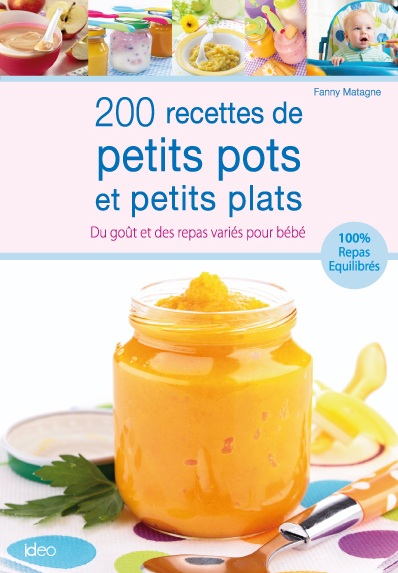 Couv 200 recettes de petits pots et petits plats