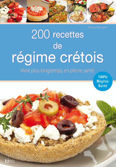 Couv 200 recettes de régime crétois