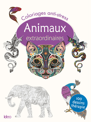 Couv Coloriages Animaux extraordinaires