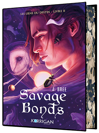 Couv Savage Bonds <br>
(Les liens du destin T2)  