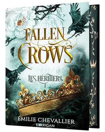 Couv Les héritiers collector<br>Fallen Crows T1 