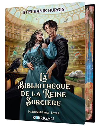 Couv 
Les Reines Infâmes T1 collector <br>La Bibliothèque de la Reine Sorcière
