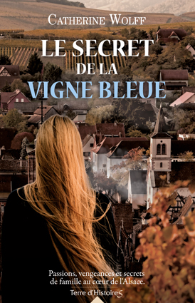 Couv Les secrets de la vigne bleue